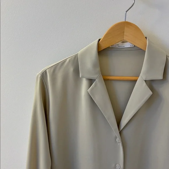 OAK + FORT Relaxed Fit Blouse, EUC. - Picture 2 of 11